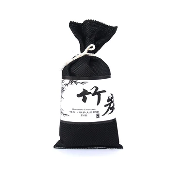 

4pcs Bag Wardrobe Smell Fridge Remove Deodorant Air Freshener Bamboo Charcoal Natural Activated Carbon Bags Boxes