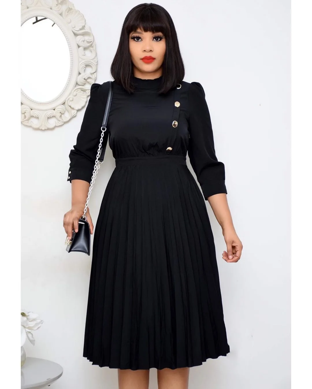 High Waist Casual Dress Wholesale 