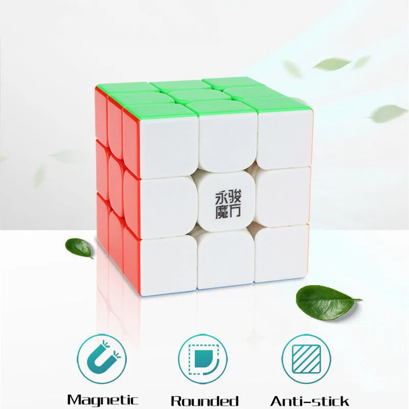 3x3x3 Магнитный магический куб 5,6 см профессиональный цветной магниты головоломка высокое Скорость кубики Развивающие игрушки для детей