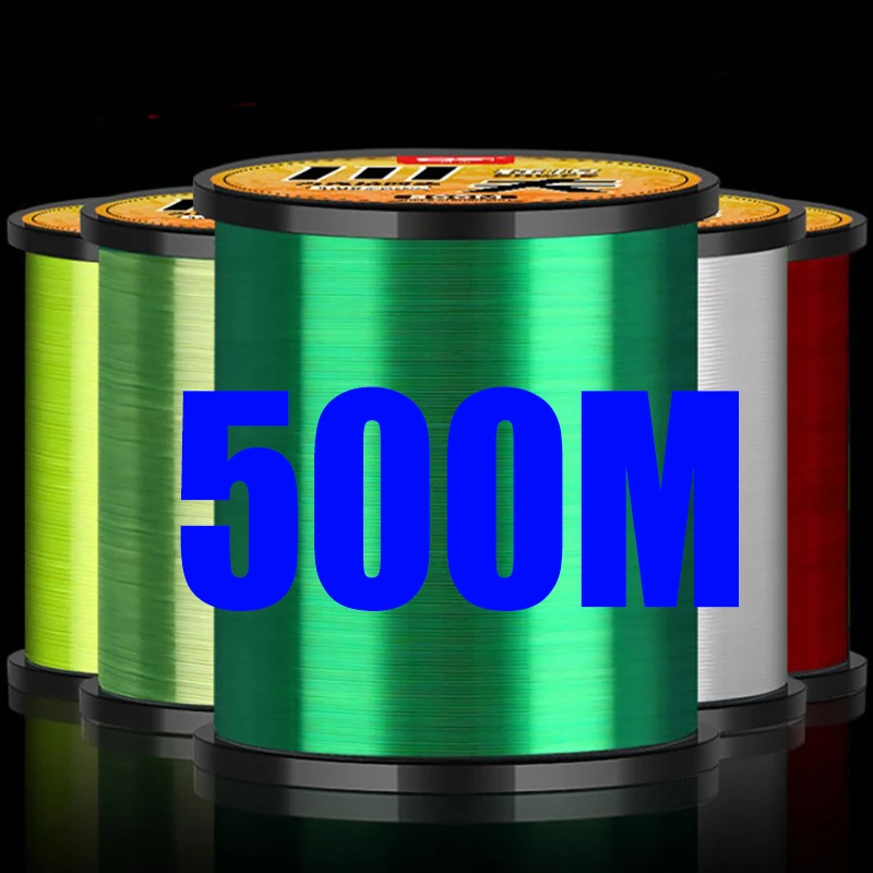 500m Nylon Fishing Line Super Strong Monofilament Line Fluorocarbon