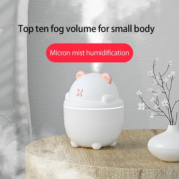 

ELOOLE Ultrasonic Air Humidifier 300ML USB Desktop Aroma Essential Oil Diffuser Cool Mini Mist Maker Night Light For Home Office