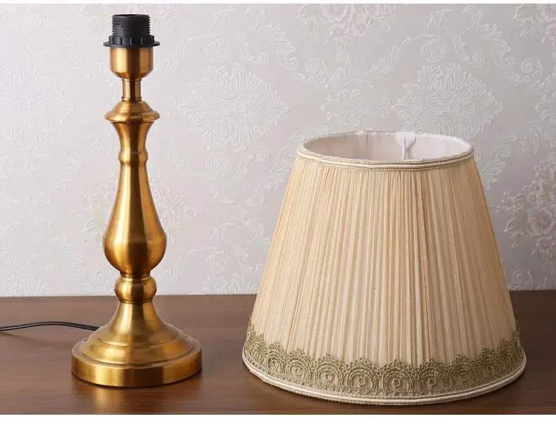 Bed Lampada Wedding Mariage Tischlampe Lampade Da Tavolo Deco El Dormitorio Lampara De Mesa Abajur Para Quarto Bedside Lamp