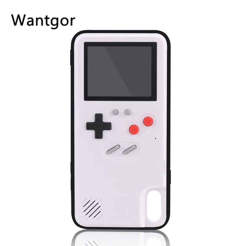 Полноцветный дисплей 36 игровой чехол для телефона для iPhone 11 Pro 6 7 8 Plus TPU рамка gameboy coque для iPhone X Xs Max Xr Funda Capa
