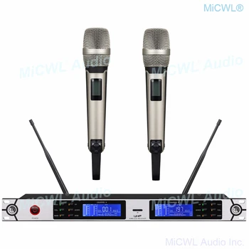 

SKM9000 Professional Digital Wireless Microphone System Dual SKM 9000 Handheld Karaoke DJ Microphones 200 Channel
