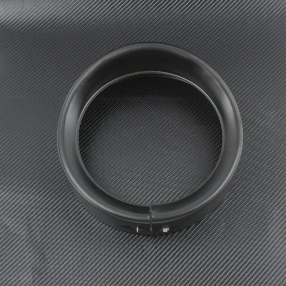 

1* Metal Motorcycle 7 Inch Fog Lamp Light Protection Ring Cover Decor Lamp Shade