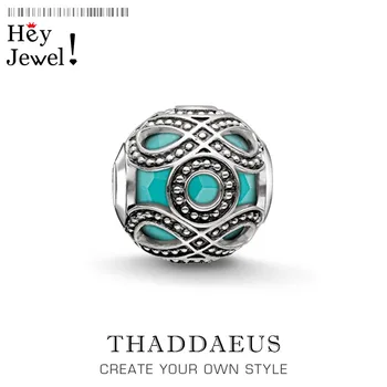 

Beads Green Ethnic,925 Sterling Silver Beads Fits Bracelet 2019 Winter Europe Necklace Karma Charms European Jewelry Accessories