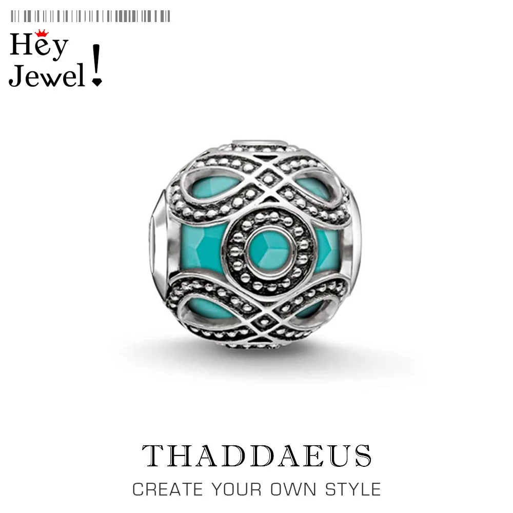 

Beads Green Ethnic,925 Sterling Silver Beads Fits Bracelet 2019 Winter Thomas Necklace Karma Charms European Jewelry Accessories