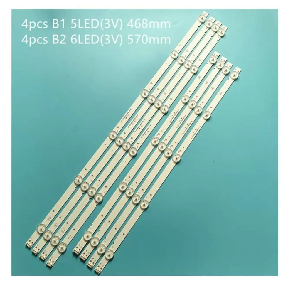 

Светодиодная лента для подсветки для LG 55 дюймов TV 55UJ6200, 55UJ6300, RF-AZ550E30-0501A-12 0601B SDL550WY, 55E388G, 55L3756H, LC550EGJ, SK A4