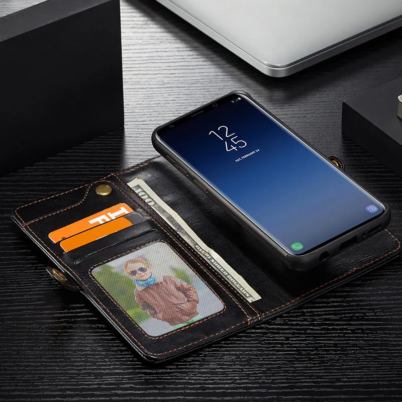 Чехол CaseMe для samsung Galaxy S9 Plus Note 10 9 8, роскошный противоударный кожаный чехол для телефона чехол для Galaxy S8 S10 Plus S10e S10