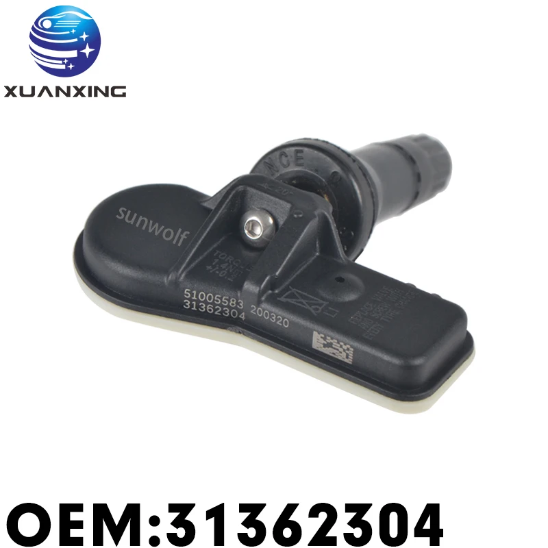 31362304 Tpms Tire Pressure Sensor Monitoring System 433mhz For Volvo