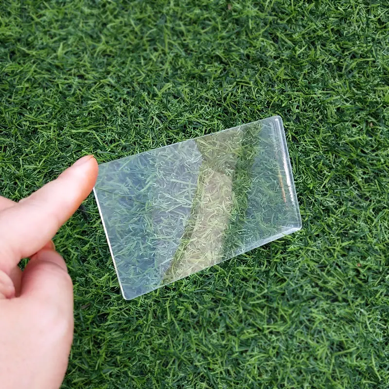 Small Rectangle Optical PMMA Plastic Fresnel Lens Focal Length For DIY Projector Plane Magnifier,Solar concentrator Lens