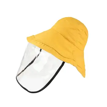 

Stylish Men And Women Removable Dual-use Protective Fisherman Hat Anti-fogging Saliva Protective Hat Suitable For Daily Outdoor