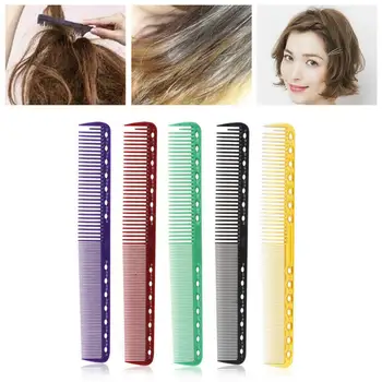 

Salon Flat Top Hair Cutting Comb Resin Anti-static Hairdressing Thin Brush Tool Hairdressing Tool