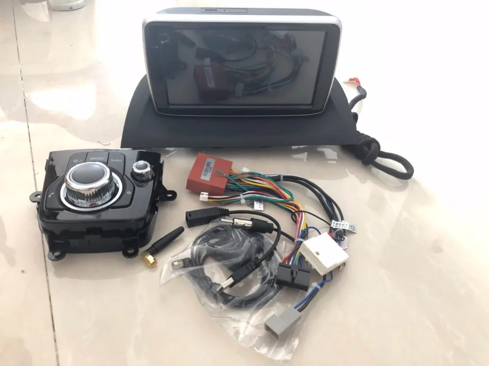 Sale Chogath new Android 8.0  Car GPS  9 inch Navigation for Mazda3 Axela Car Stereo for mazda 3 steering control TPMS support 1