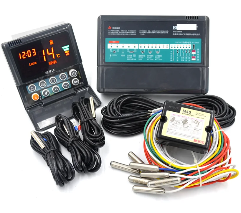 BF-170MW temperature heating water level difference circulating pipe insulation solar system controller | Электроника