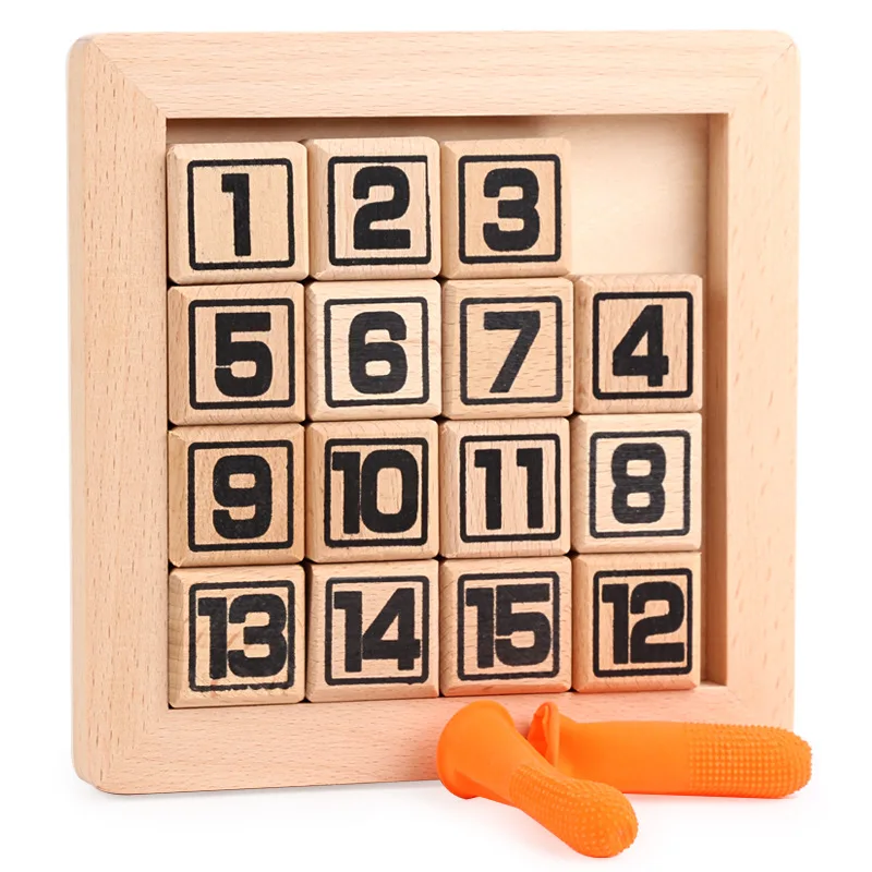 

Young STUDENT'S with Numbers Young STUDENT'S Educational Toy Adult Children Huarong Mathematics Young STUDENT'S Jigsaw Puzzle
