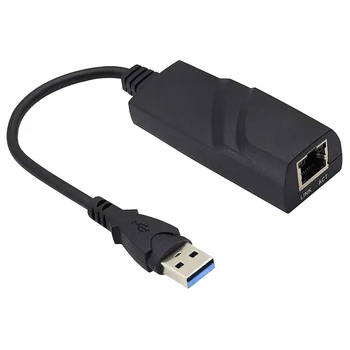 

USB 3.0 to Gigabit Ethernet Adapter, Fast and Reliable Gigabit Connection, Compatible with Windows, Chromebook, Linux