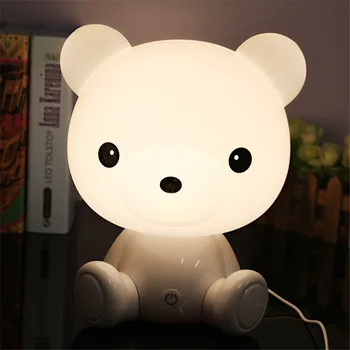 

Creativity Panda Night Light Kids Gift Toy For Baby Children Bedroom Lamp Decoration Indoor Lighting table lamp for home