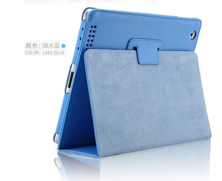 Роскошный стильный кожаный чехол книжка с подставкой для apple ipad 2 ipad3 умный