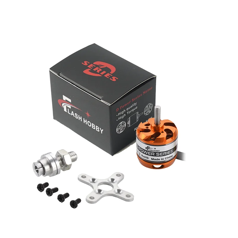 

FlashHobby D3536 1450KV/1250KV/1000KV/910KV/750KV Brushless Outrunner Motor For Helicopter and RC Models