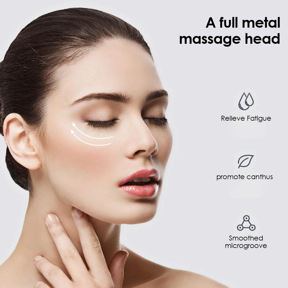 Ems Eye Massager Hot Ice Compress Anti Wrinkle Aging Eye Massager 10