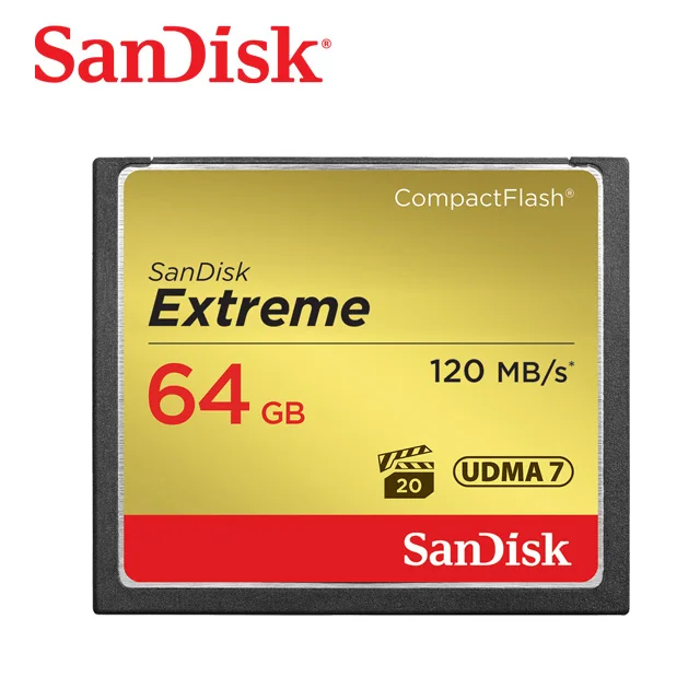 SanDisk 32G 64G высокоскоростная карта памяти камеры 800X120 M/s UDMA7 Canon Nikon SLR карта памяти D810 7D 5D3 5D4 камера CF карта