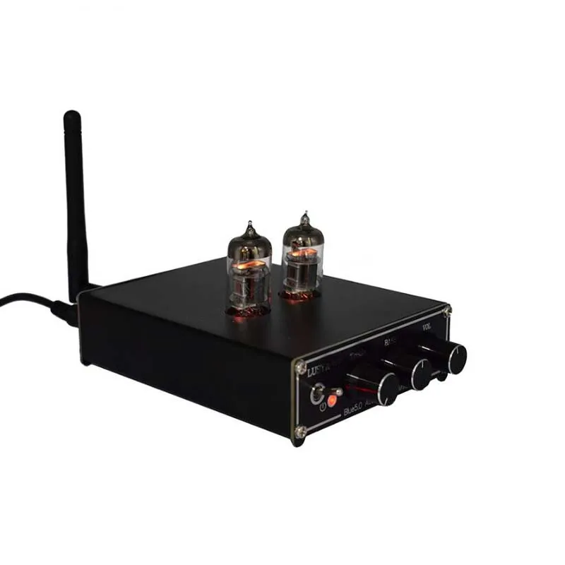 QCC3003 Bluetooth 5,0 HiFi 2,0 Cnannels 6J3 ламповый предусилитель PCM5102 декодирующий усилитель для наушников ЦАП-предусилитель с питанием