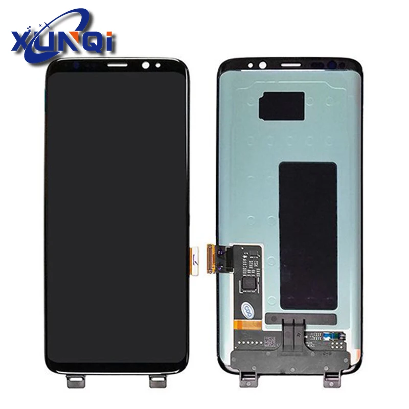

New arrival Mobile Phone Spare Parts LCD replacement for Amoled Samsung Galaxy S8 LCD Touch Screen with digitizer #XQE