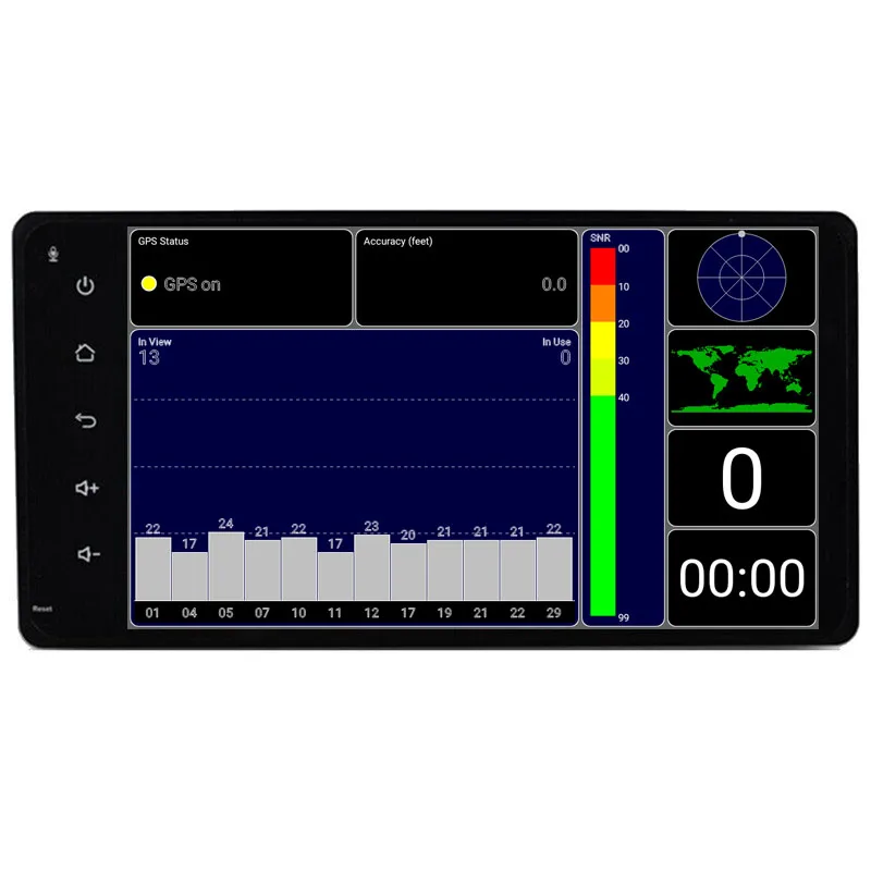 NaviTopia 7 дюймов 8 core ram 2G rom 32G Android 8,1 автомобильный радиоплеер для Mitsubishi универсальный с gps WiFi карты