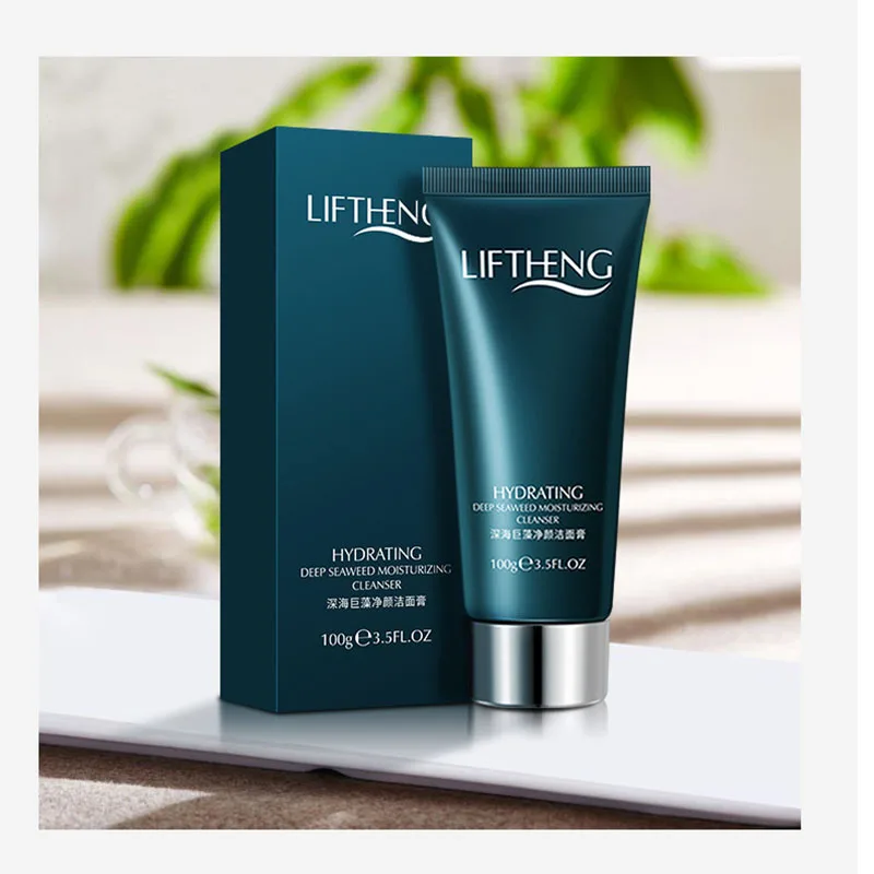 

Face Washing Product Seaweed Anti Aging Facial Cleaner Deep Cleaning Moisturizing Ageless Nourishing Skin Care