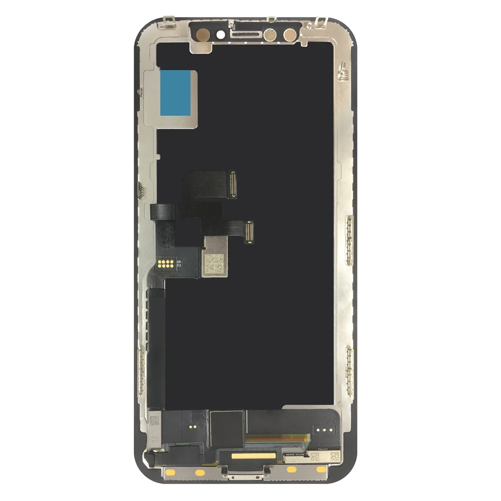 10 шт./партия протестированный класс AAA OLED Замена для iPhone XR ЖК-дисплей сенсорный экран дигитайзер сборка с закаленным стеклом