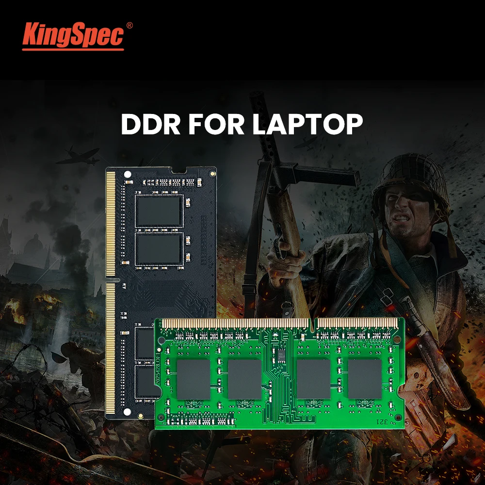 Ram-Memory Notebook Laptop 2400mhz DDR4 Kingspec 2666-Ram 16GB 8GB for 4GB