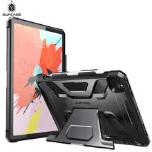 Coque intégrale en caoutchouc robuste avec porte-crayon Apple intégré, étui pour iPad Pro 11, série SUPCASE UB, version 2020