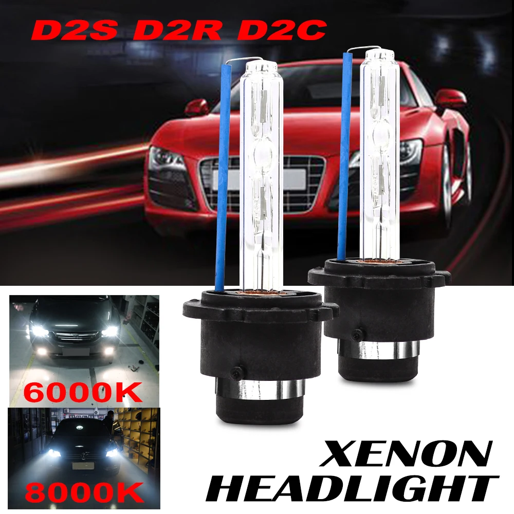 FDCHT d1s d2s d3s d2r d4s bi xenon car headlight bulb 6000k auto accessories 35w zenon nhk lamps kit moto light ds1 ds2 xenom
