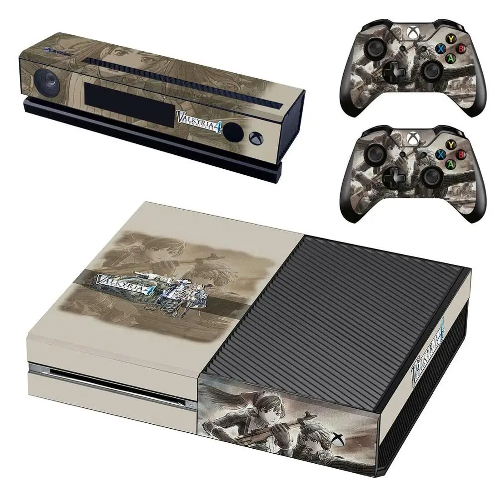 Valkyria Chronicles 4 наклейка s для Xbox one кожа Виниловая Наклейка Обложка стикеры Adesivo для Xbox one консоль Kinect два контроллера шкуры