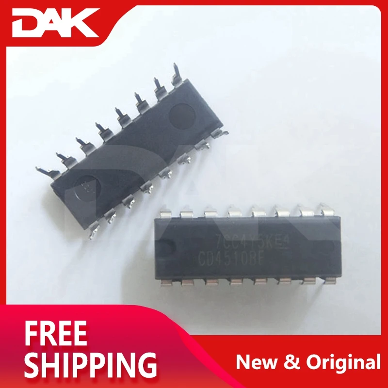 10 шт. CD4510BE CMOS предустановочные счетчики вверх/вниз IC чип DIP16