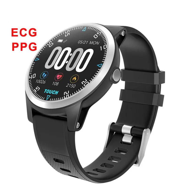 

2019 Bluetooth Smart Watch ECG PPG Heart Rate Monitor Blood Pressure Sport Fitness Tracker Watch Men Women Wristwatch