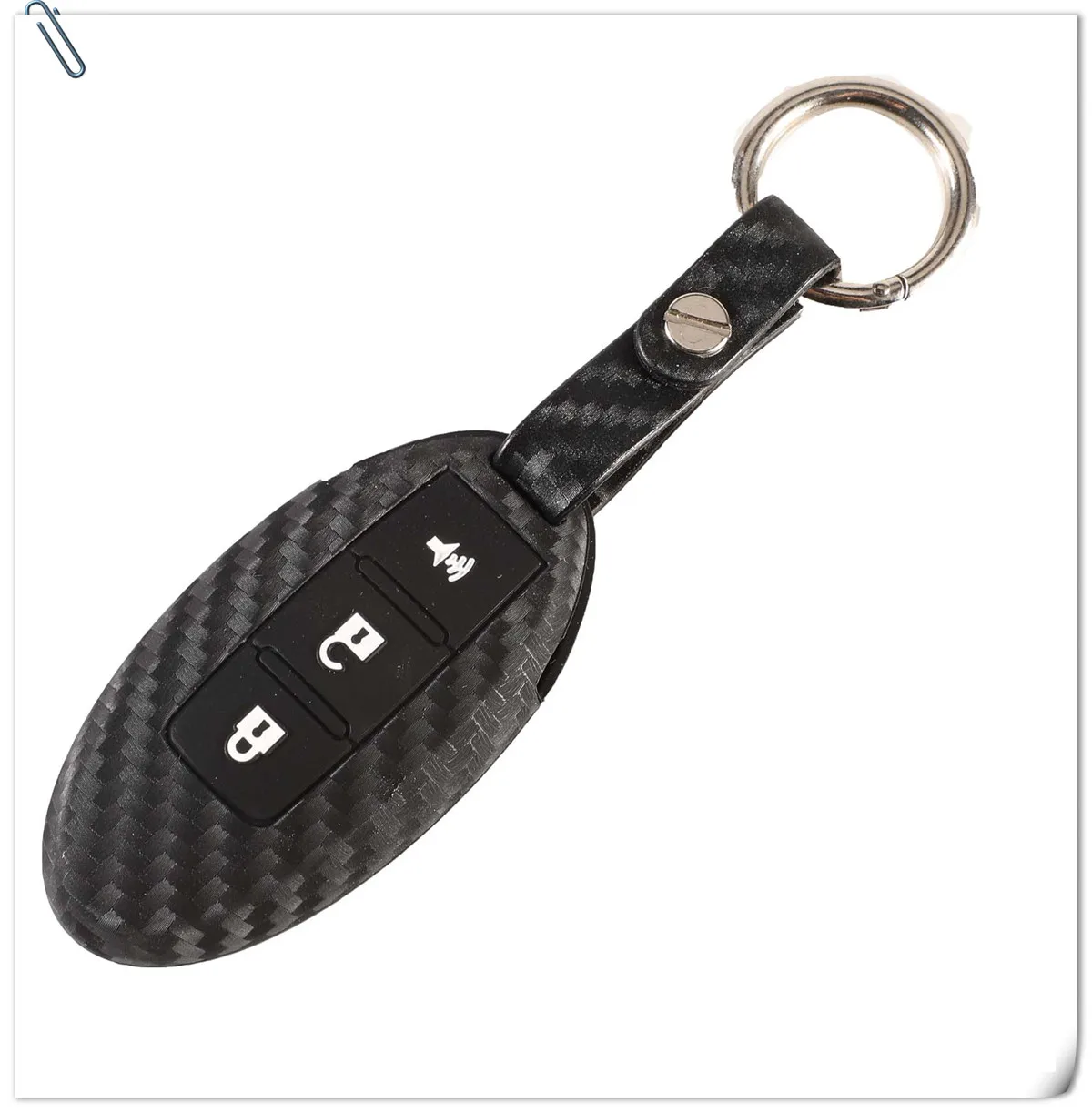 Keyforkess Cover portachiavi in carbonio per Nissan Tidda Livida x-trail T31 T32 Qashqai March Juke Pathfinder Note GTR 7 Keyforkess Cover portachiavi in carbonio per Nissan Tidda Livida x-trail T31 T32 Qashqai March Juke Pathfinder Note GTR - Hddba06c379ab4bcc9ceae7be16bee4de4