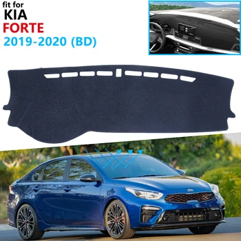 

Dashboard Cover Protective Pad for KIA Forte 2019 2020 BD Car Accessories Dash Board Sunshade Anti-UV Carpet Cerato K3 Vivaro