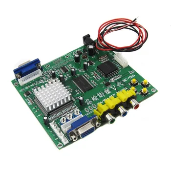 

Arcade Game RGB/CGA/EGA/YUV to VGA HD Video Converter Board HD9800/GBS8200 Hot green board
