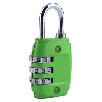 

Zinc Alloy Security 3 Combination Travel Suitcase Luggage Code Lock Padlock AW