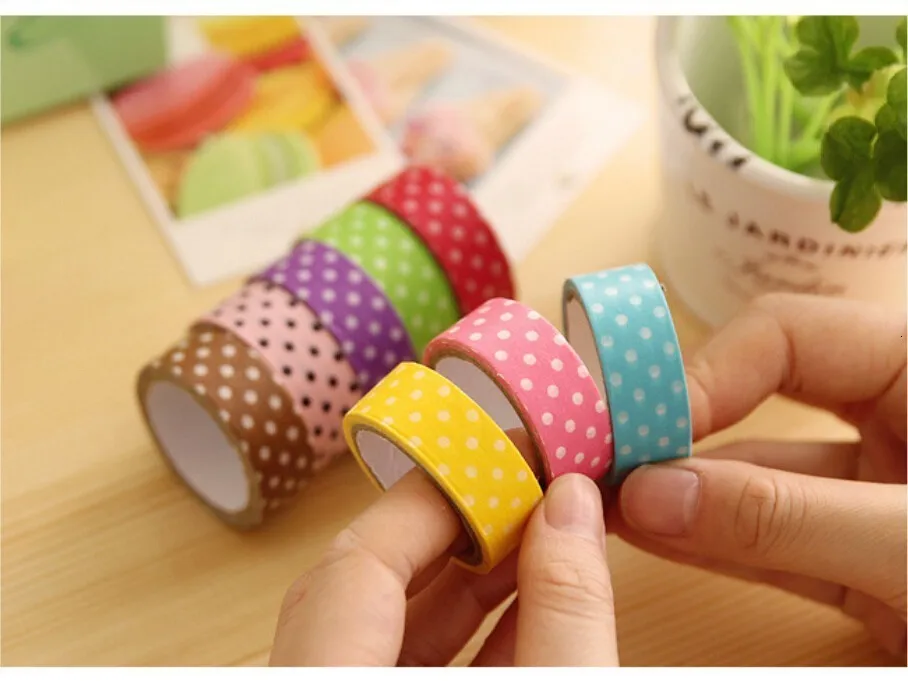 Милые Kawaii васи ленты милые цветные Маскировочные ленты дневник DIY украшения Скрапбукинг наклейки стиральная лента креативный стационарный 02406
