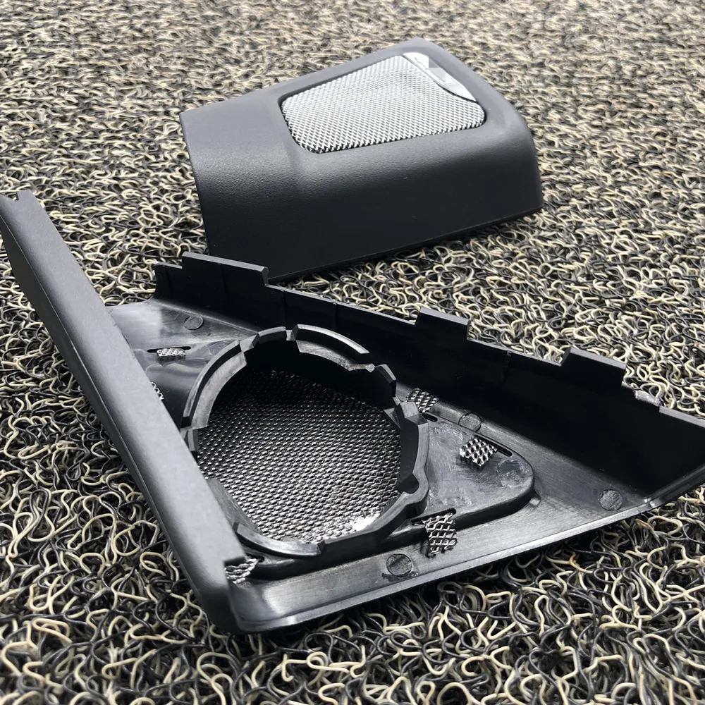 

Car speaker cover for f10 f11 tweeter frame trim high range treble protect replace panel net treble hifi system plug and play