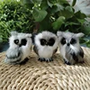 Creative Cute Owl Plush Toys Accessories Kids Gift Handmade Crafts Collection Office Decoration Miniature Figurines 5*4.5*7Cm ► Photo 2/6