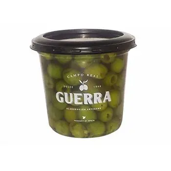 

Aceitunas manzanilla de Campo Real sin hueso envase 225 g neto escurrido