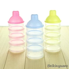 Детская коробка для хранения еда, молоко, порошок, детское питание, добавка, контейнер для кормления, подходит для путешествий, портативная коробка для сухого молока