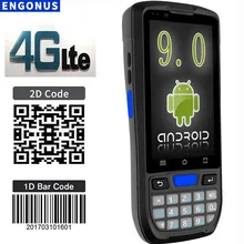 

2021 NEW android9.0 pda barcode laser scanner handheld pda qr code rugged pda NFC WIFI Free-Issue SDK