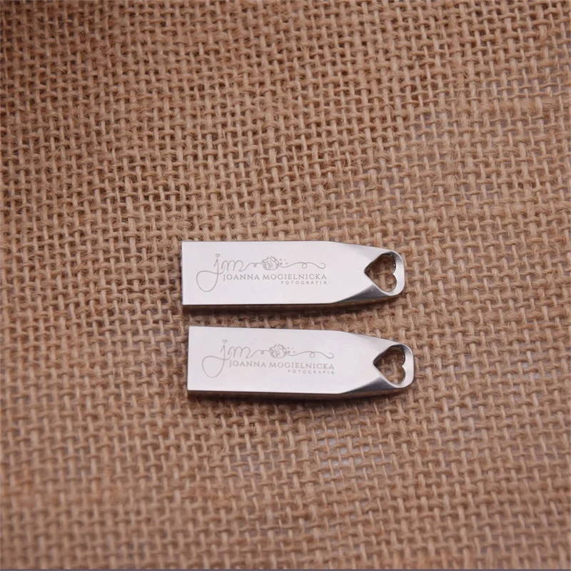 Металлический Usb флеш накопитель в форме сердца 2 0 32 ГБ 16 8 4 Гб U диск