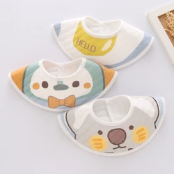 3pcs Baby Bib Saliva Towel Autumn and Winter New 360 ° Waterproof Enlarged Bib Children's Dinner Bib Three Pack Bibs for Babies