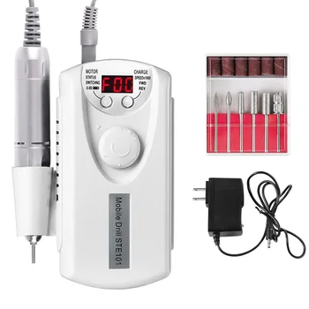 

Manicure Device High Power Pain Free Nail Grinder Mini Electric Milling Cutter Trimmers Portable Low Noise Home Polishing Gentle